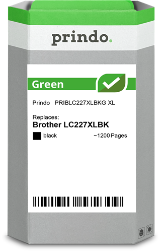 Prindo Green XL black ink cartridge