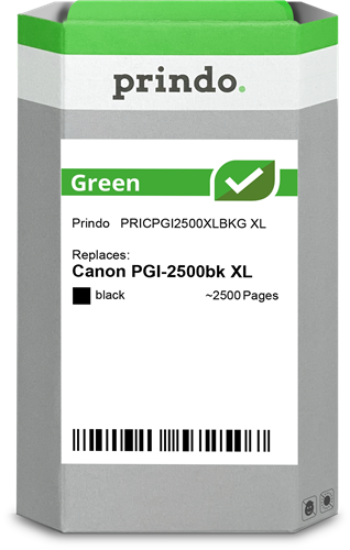 Prindo Green XL black ink cartridge
