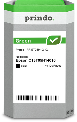 Prindo Green XL black ink cartridge