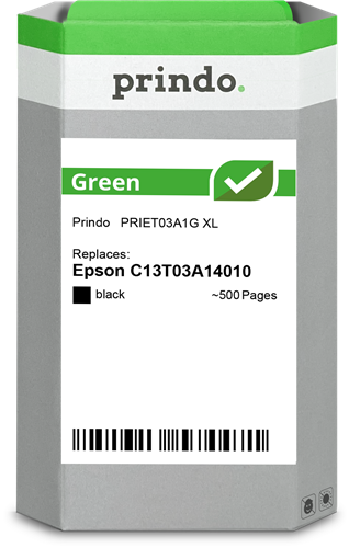 Prindo Green XL black ink cartridge