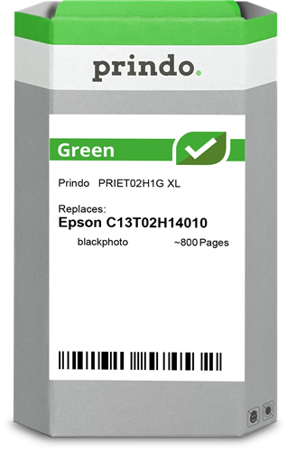 Prindo Green XL Black (photo) ink cartridge