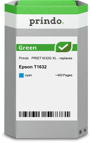 Prindo Green XL cyan ink cartridge