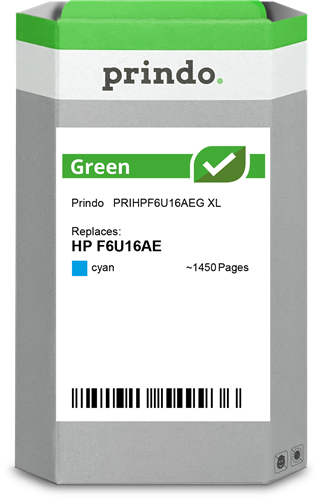 Prindo Green XL cyan ink cartridge