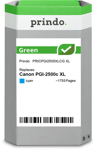 Prindo Green XL cyan ink cartridge