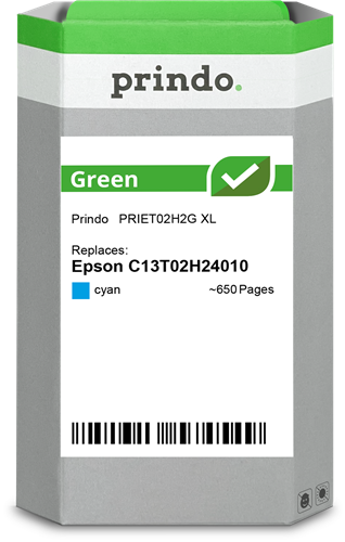 Prindo Green XL cyan ink cartridge