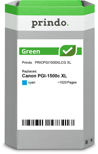 Prindo Green XL cyan ink cartridge