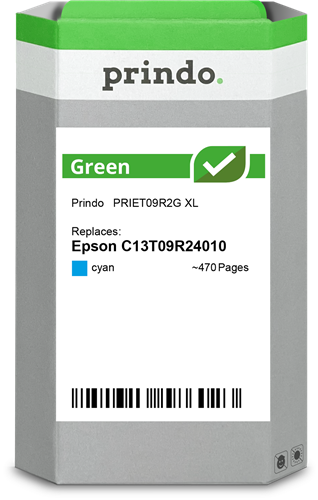 Prindo Green XL cyan ink cartridge