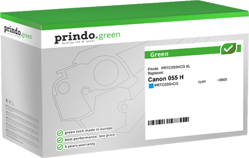 Prindo Green XL cyan toner