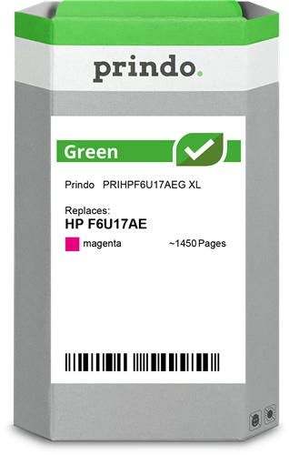 Prindo Green XL magenta ink cartridge