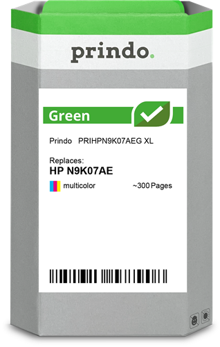 Prindo Green XL more colours ink cartridge
