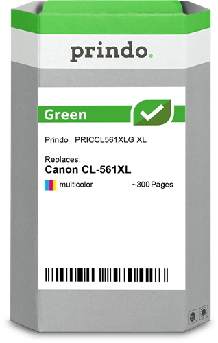 Prindo Green XL more colours ink cartridge