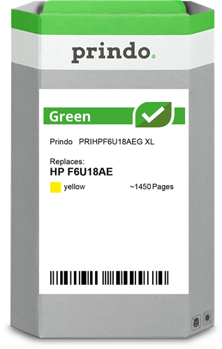 Prindo Green XL yellow ink cartridge