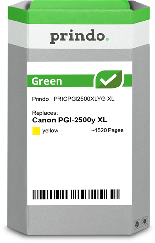 Prindo Green XL yellow ink cartridge