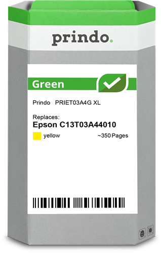 Prindo Green XL yellow ink cartridge