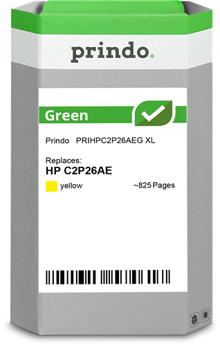 Prindo Green XL yellow ink cartridge