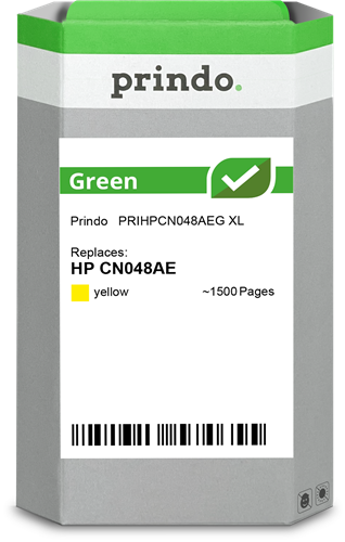 Prindo Green XL yellow ink cartridge