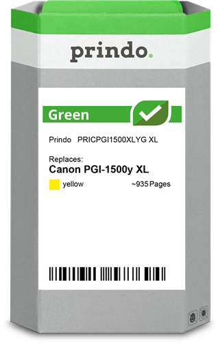 Prindo Green XL yellow ink cartridge