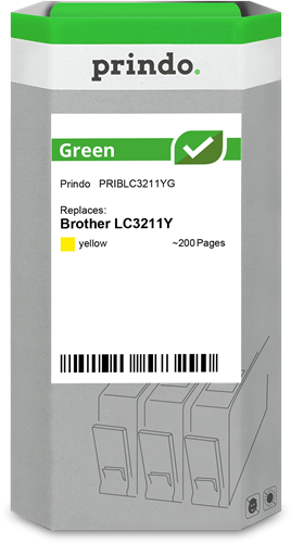Prindo Green yellow ink cartridge
