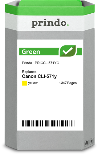 Prindo Green yellow ink cartridge
