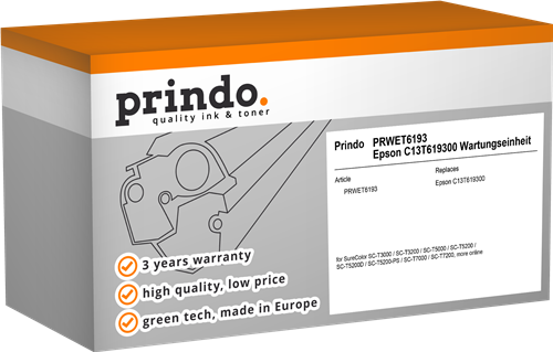 Prindo PRWET6193 maintenance unit