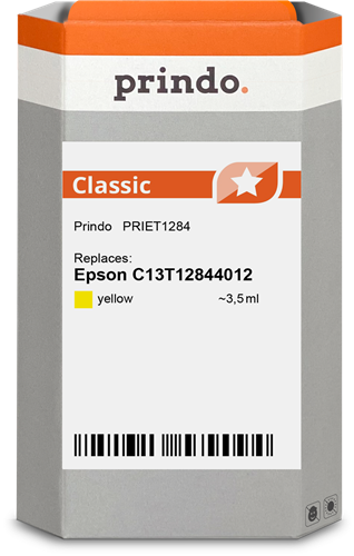 Prindo yellow ink cartridge