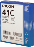 Ricoh gel cartridge GC41CHC cyan