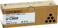 Ricoh SP C360EBK black toner