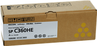 Ricoh SP C360HEY yellow toner