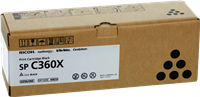 Ricoh SP C360XBK black toner