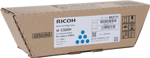 Ricoh M C320H cyan toner