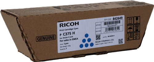 Ricoh P C375H cyan toner
