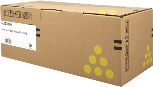 Ricoh SP C250EY yellow toner