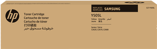 Samsung CLT-Y505L yellow toner