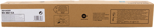 Sharp MX-36GTCA cyan toner
