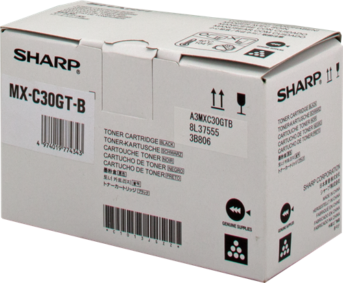 Sharp MX-C30GTB black toner