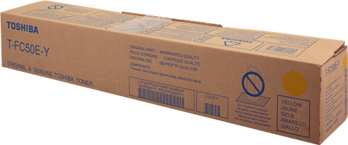 Toshiba T-FC50EY yellow toner