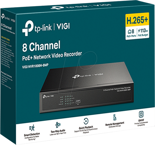 TP-Link VIGI NVR1008H-8MP